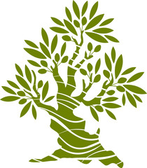 Decorative vector trees - olive series - 332705913