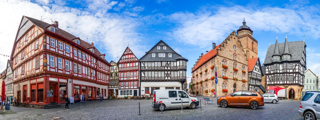 Rathaus, Markt, Alsfeld, Hessen, Deutschland 