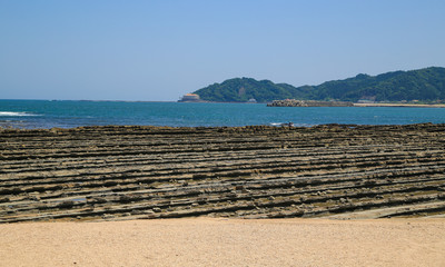 青島神社 鬼の洗濯板