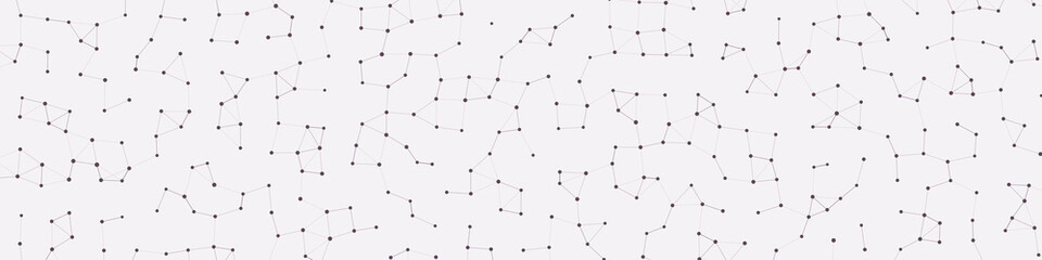 Network Mesh Procedural Art background illustration