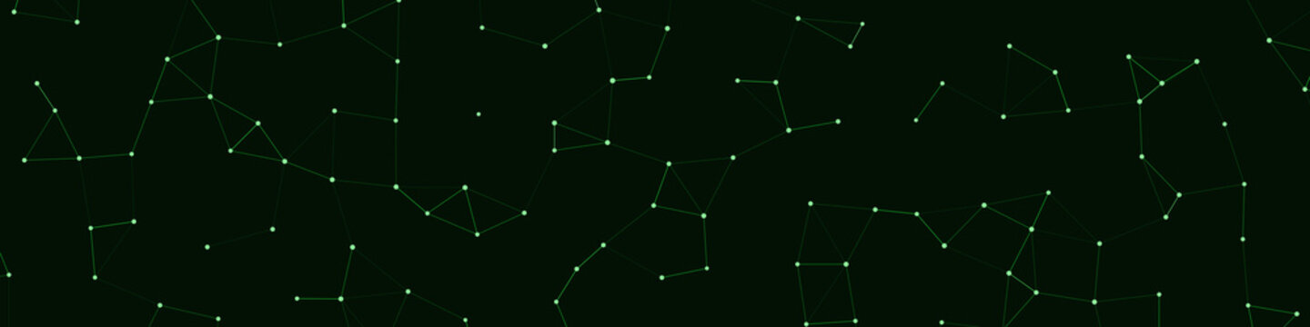Network Mesh Procedural Art background illustration