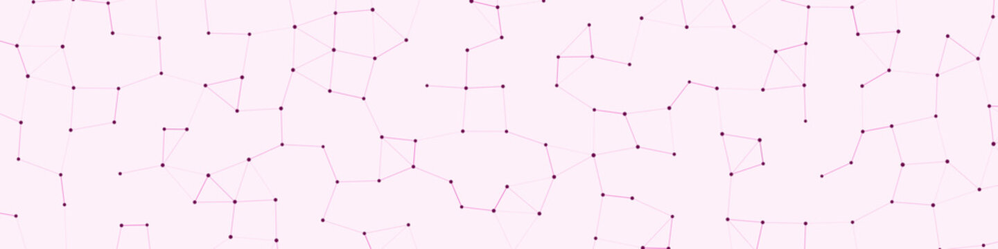 Network Mesh Procedural Art background illustration