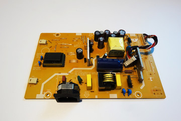 Obraz premium Electronic board, printed circuit boards