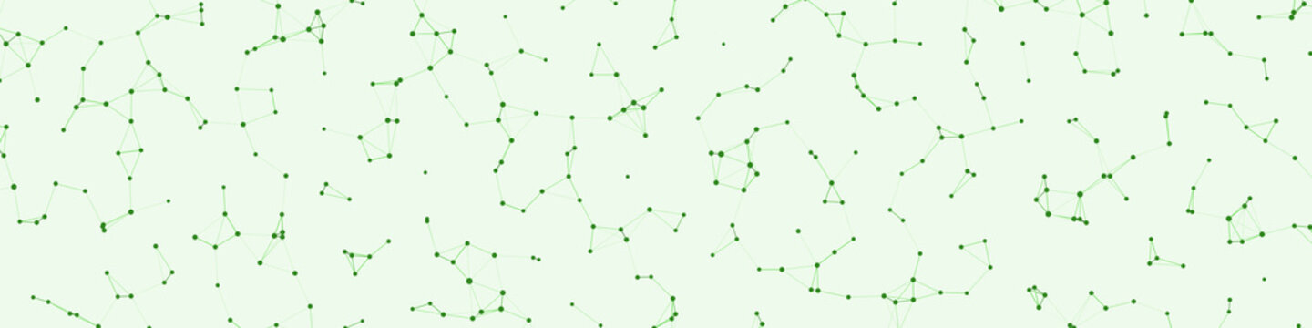 Network Mesh Procedural Art background illustration