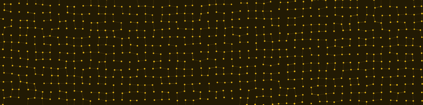Network Mesh Procedural Art background illustration