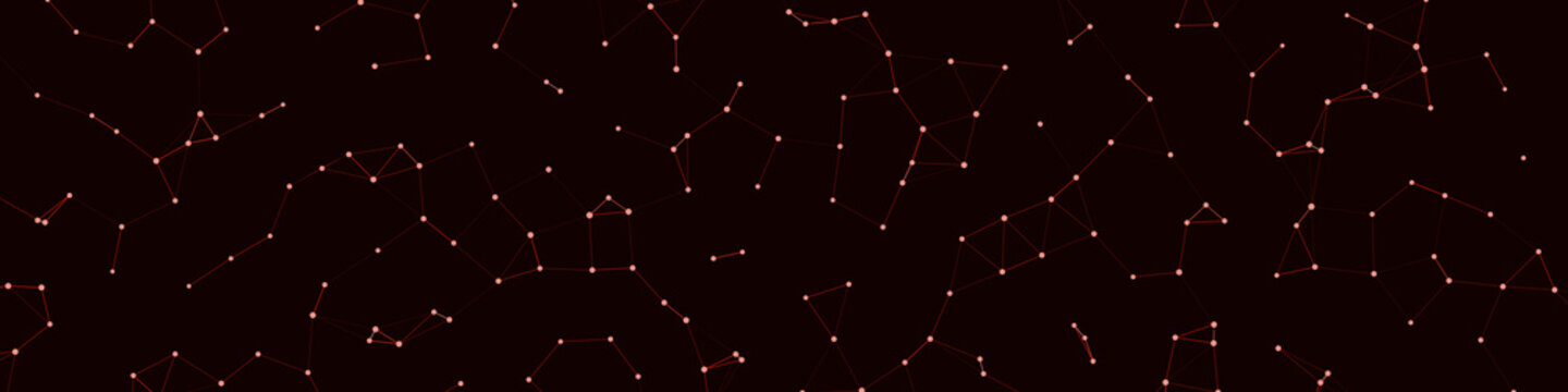 Network Mesh Procedural Art background illustration