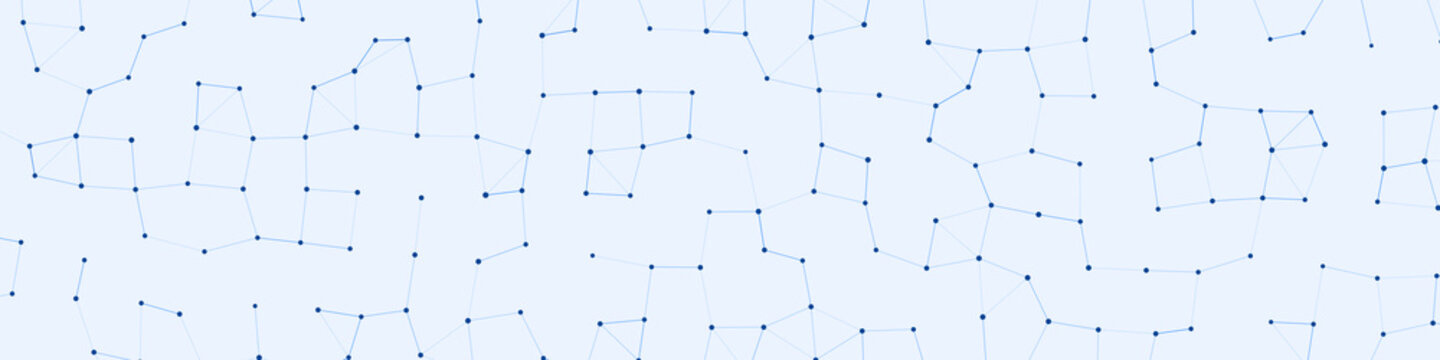 Network Mesh Procedural Art background illustration