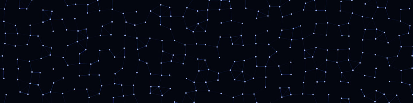 Network Mesh Procedural Art background illustration