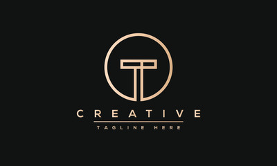 Modern creative T Logo Design and template. T TT icon initials based Monogram and Letters in vector.