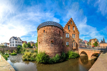 Altstadt, Buedingen, Deutschland 