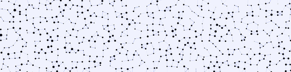 Network Mesh Procedural Art background illustration