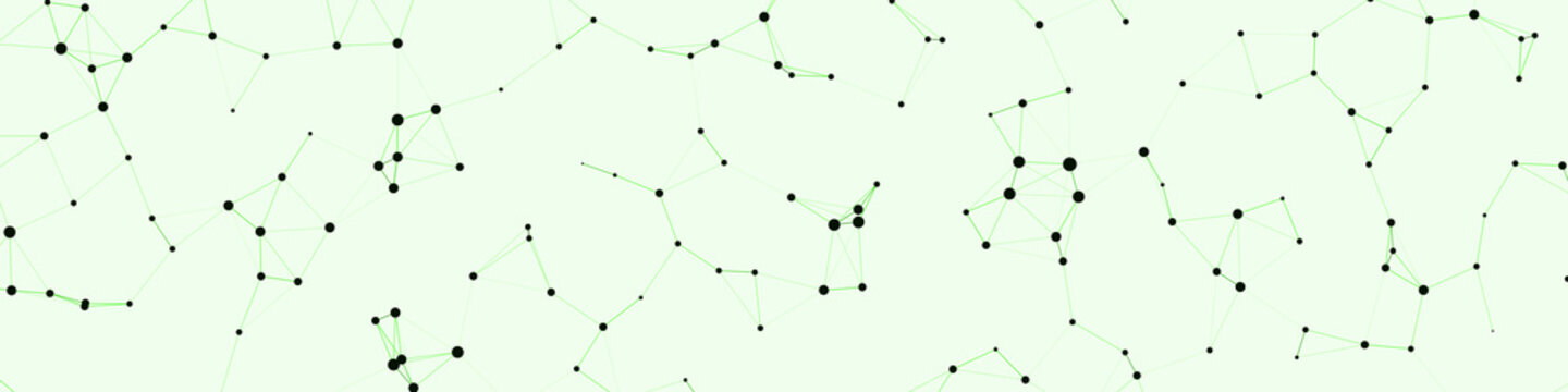 Network Mesh Procedural Art background illustration