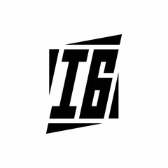 IG Logo monogram with modern style concept design template