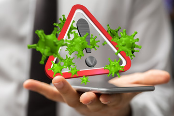 epidemic coronavirus 2019-nCoV, Novel Coronavirus Alert outbreak . Virus Covid 19-NCP. Spread of...