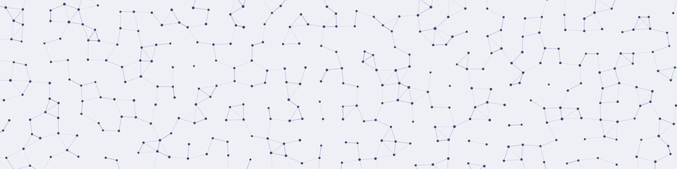 Network Mesh Procedural Art background illustration