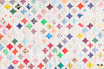 Cathedral Window Quilt