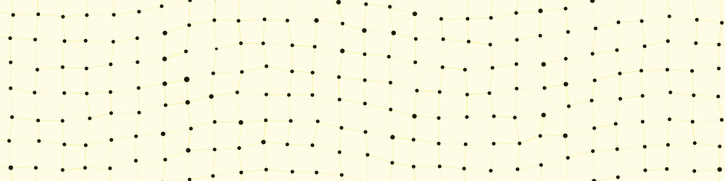 Network Mesh Procedural Art background illustration