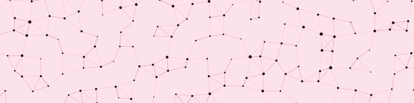 Network Mesh Procedural Art background illustration