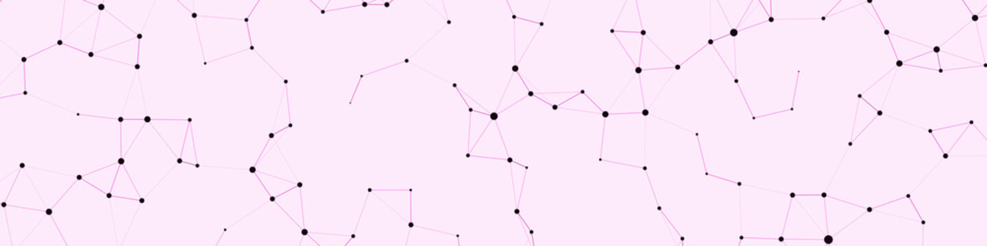 Network Mesh Procedural Art background illustration