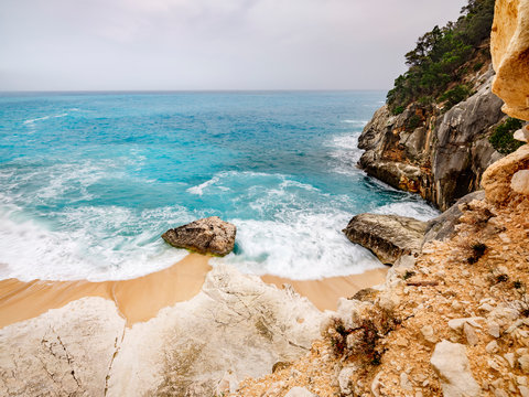 Cala Goloritz&eacute;, a pearl of the Mediterranean, on the east coast of Sardinia