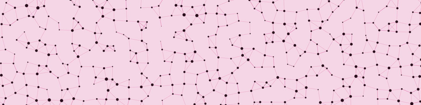 Network Mesh Procedural Art background illustration