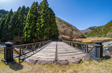 Fototapeta na wymiar 神子畑鋳鉄橋