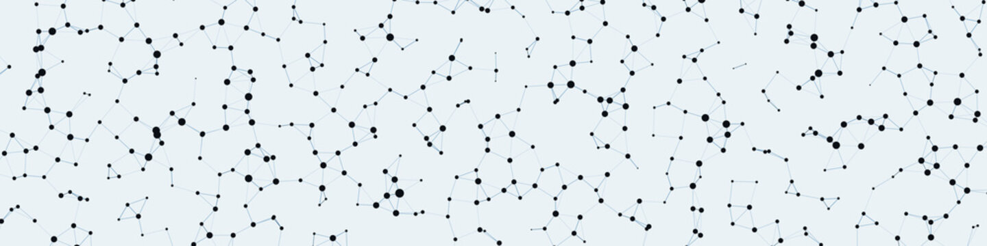 Network Mesh Procedural Art background illustration