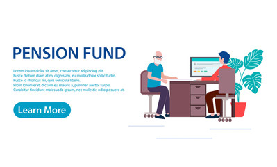 Pension Fund Banner Concept