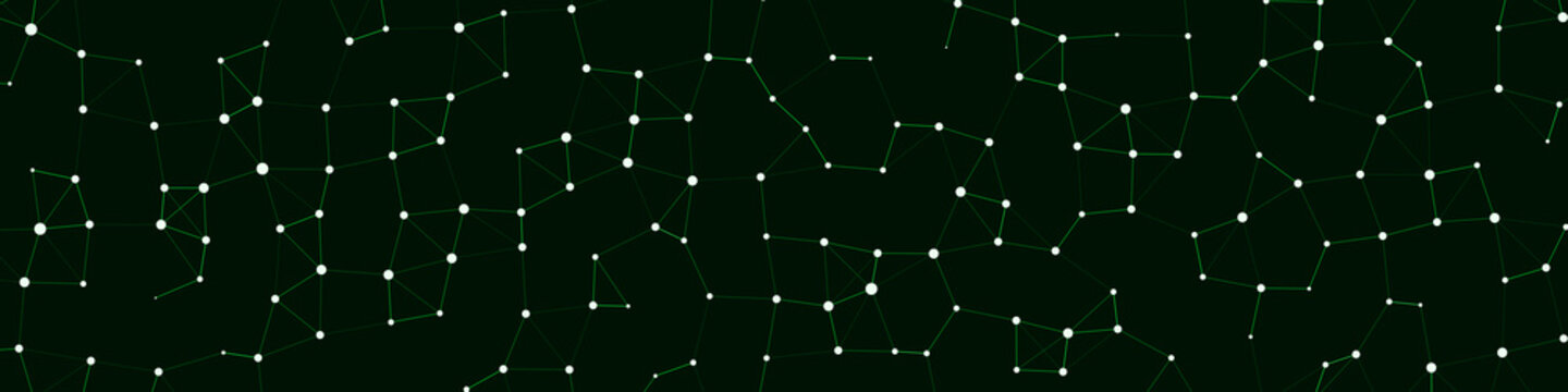 Network Mesh Procedural Art background illustration