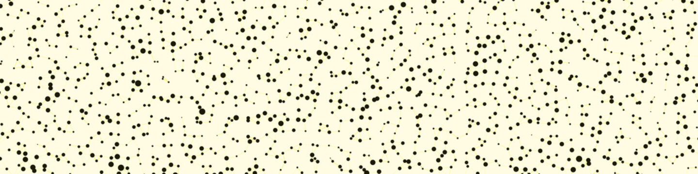 Network Mesh Procedural Art background illustration