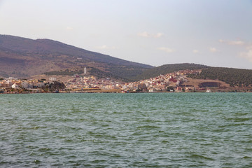 View of the coast in Nador in sunny day. Is a coastal city and provincial capital in the...