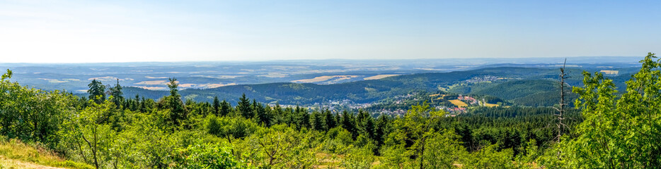 Fototapeta na wymiar Feldberg, Taunus, Panorama, Hessen, Deutschland 