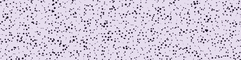 Fototapeta premium Network Mesh Procedural Art background illustration