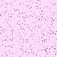 Network Mesh Procedural Art background illustration