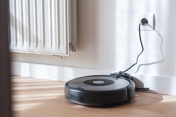 robot vacuum cleaner charging
