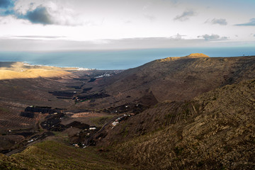 Fototapeta premium valle de lanzarote