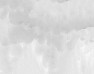Light grey watercolor splash texture background isolated.