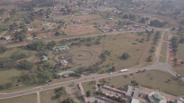 The Houses Of Parliament And King Sobhuza II Memorial Park In Lobamba, Eswatini