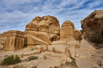 The Djin Blocks, Wadi Musa (Petra), Jordan