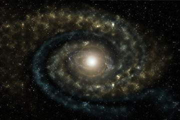 Obraz na płótnie Canvas Andromeda twirl in the galaxy Elements of this image furnished by NASA