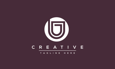 Modern creative letter U Logo Design. U UU icon initials based Monogram and Letters in vector.