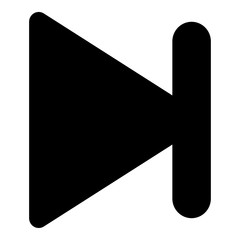 Unique next icon,  illustration, vector