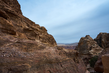 Rocks and more rocks, Wadi Musa (Petra), Jordan