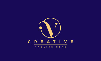 Modern creative V Logo Design and template. V VV icon initials based Monogram and Letters in vector.