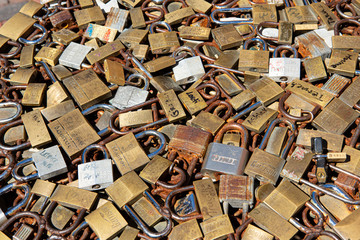 Pile of locks