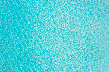 Blue sea surface, top view. Tropical ocean water 