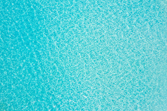 Blue sea surface, top view. Tropical ocean water 