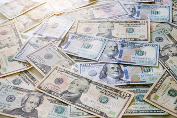 Background of US Dollar Money  Banknotes