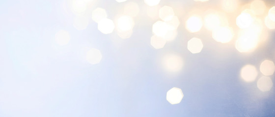 Obraz premium 2020 Merry Christmas and New Year holidays background. Blurred bokeh background