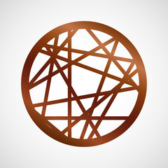 Vector coaster design for laser cut from wood, plywood or metal. Cutting wooden panel. Vector illustration isolated. Laser cut wood coasters. Geometric decorative designs. Cutout circle silhouette.